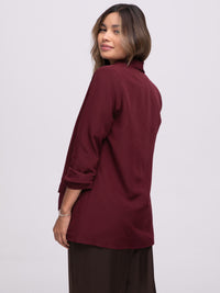 Blazer „Hope“ in Burgundy