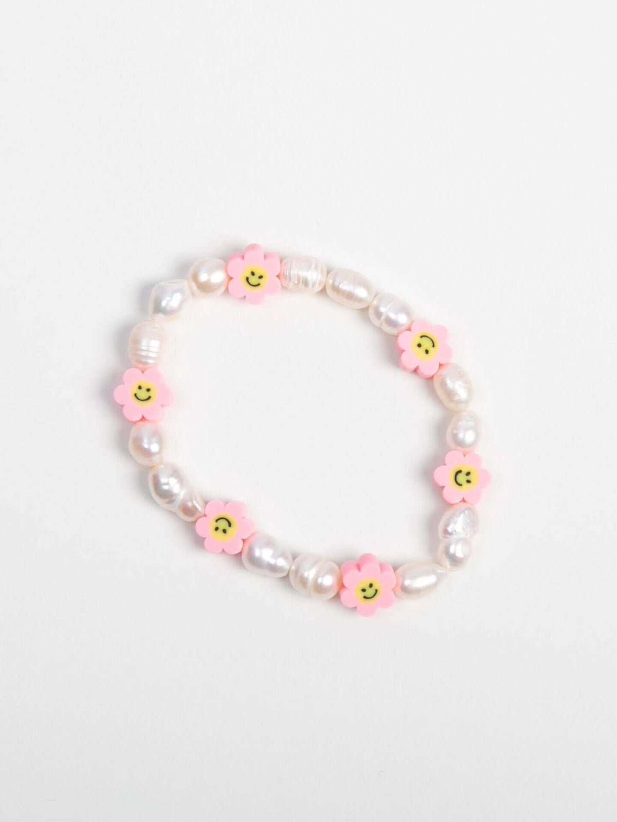 Perlenarmband mit Blumen