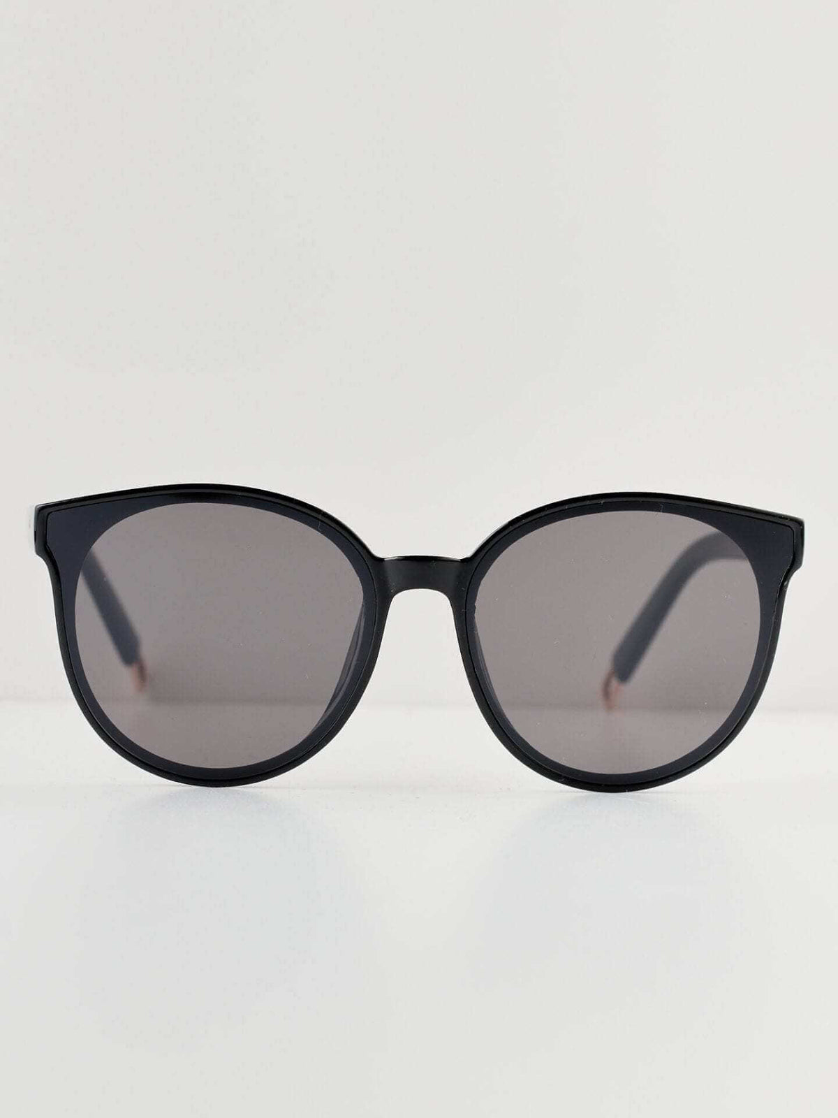 Schwarze Cat-Eye-Sonnenbrille "Tiffany"