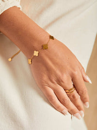 Filigranes Armband "Feline" in Gold