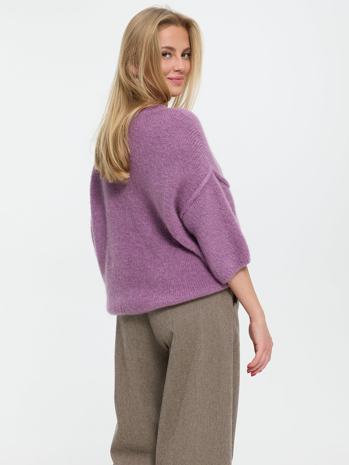 Pullover "Evia" in Flieder