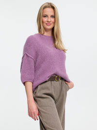 Pullover "Evia" in Flieder