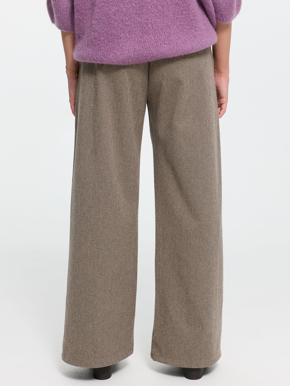 Stoffhose "Colette" in Hazelnut