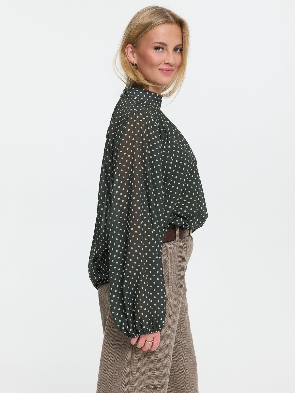 Bluse "Vivienne" in Grün