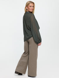 Stoffhose "Colette" in Hazelnut