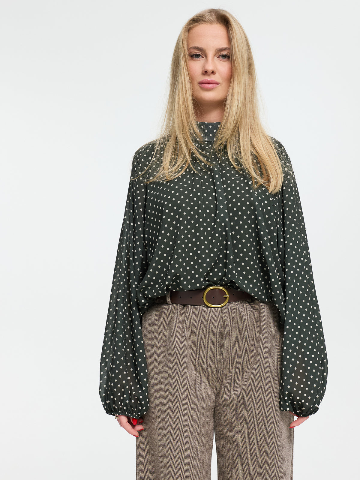 Bluse "Vivienne" in Grün