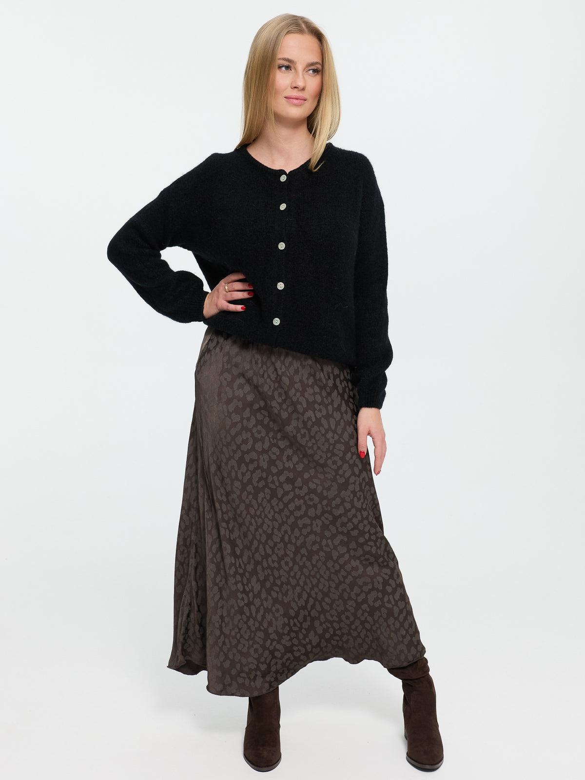 Cardigan "Serena" in Schwarz