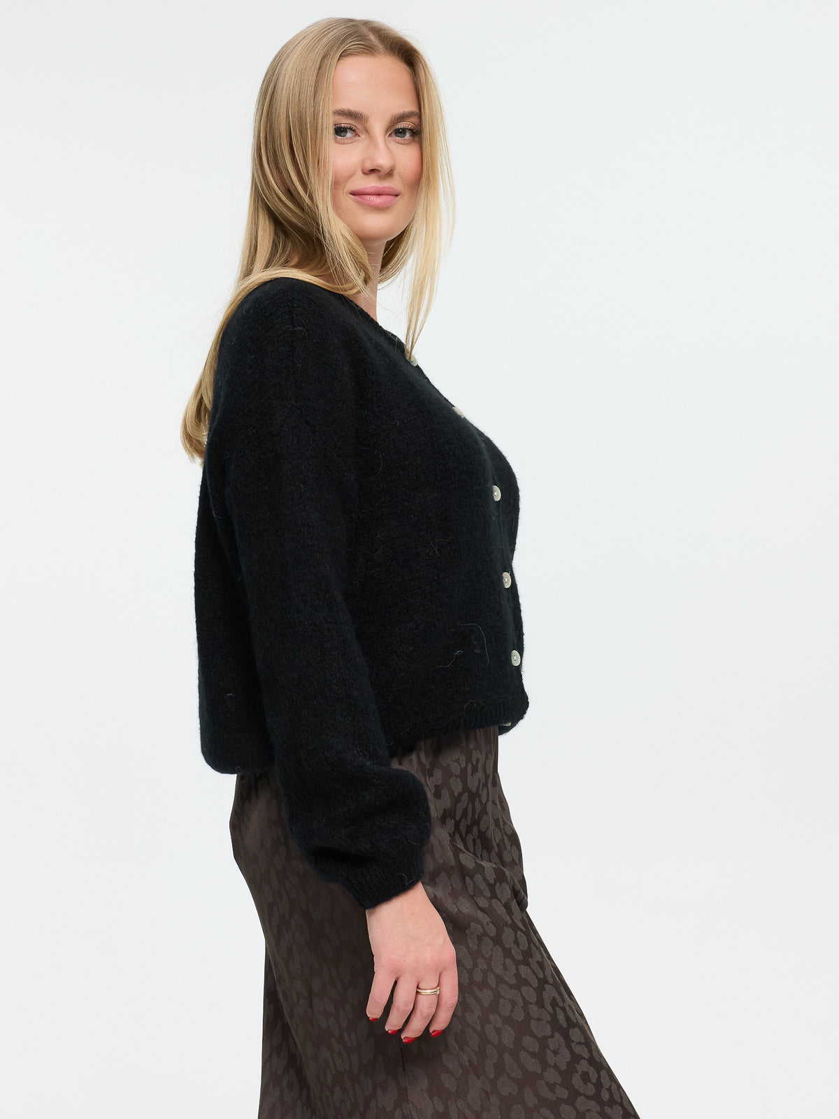 Cardigan "Serena" in Schwarz