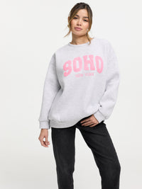 Pullover "Soho NY" in Grau