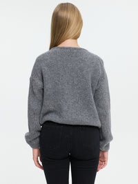 Cardigan "Serena" in Grau
