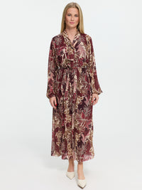 Maxikleid "Mirlinda" in Rot