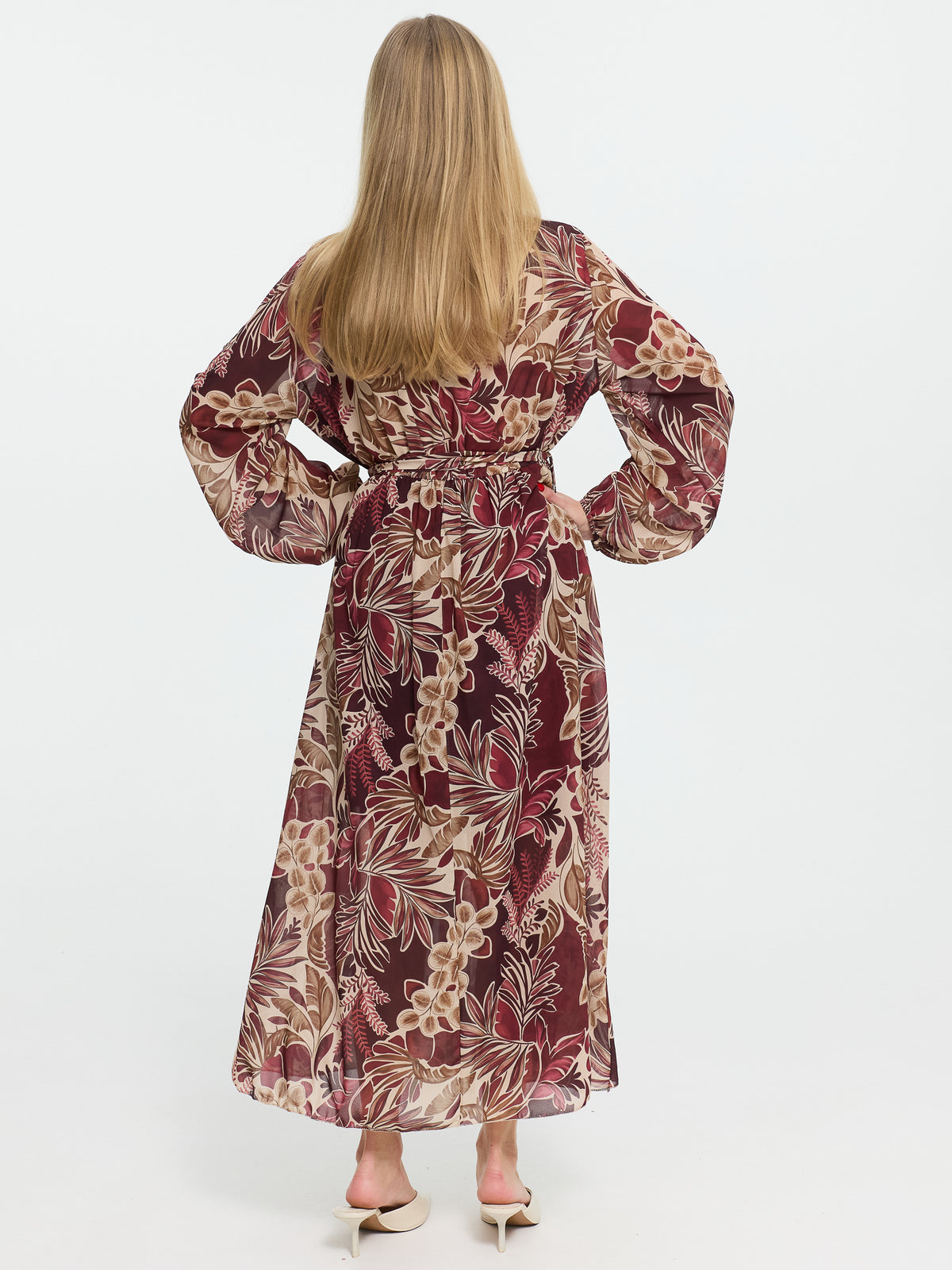 Maxikleid "Mirlinda" in Rot