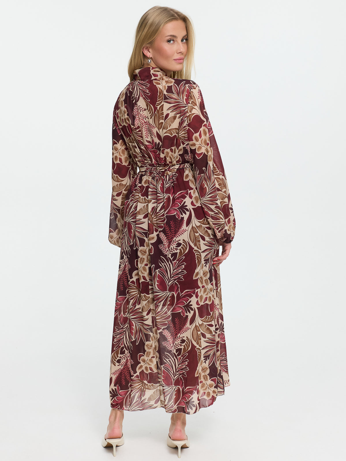 Maxikleid "Mirlinda" in Rot