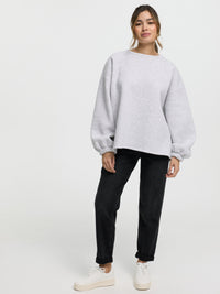 Pullover "Mommy" in Grau