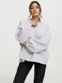 Pullover "Mommy" in Grau