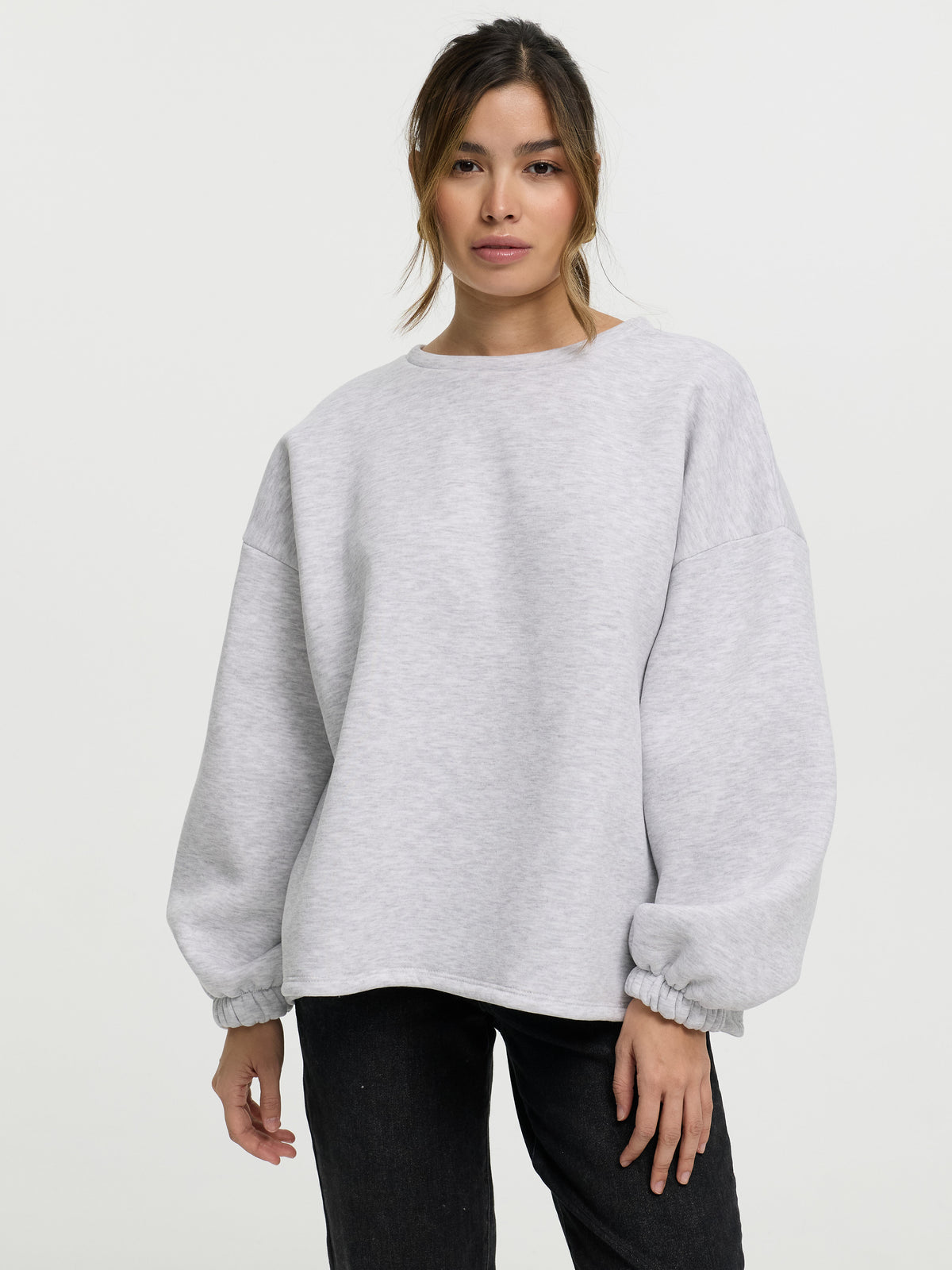 Pullover "Mommy" in Grau