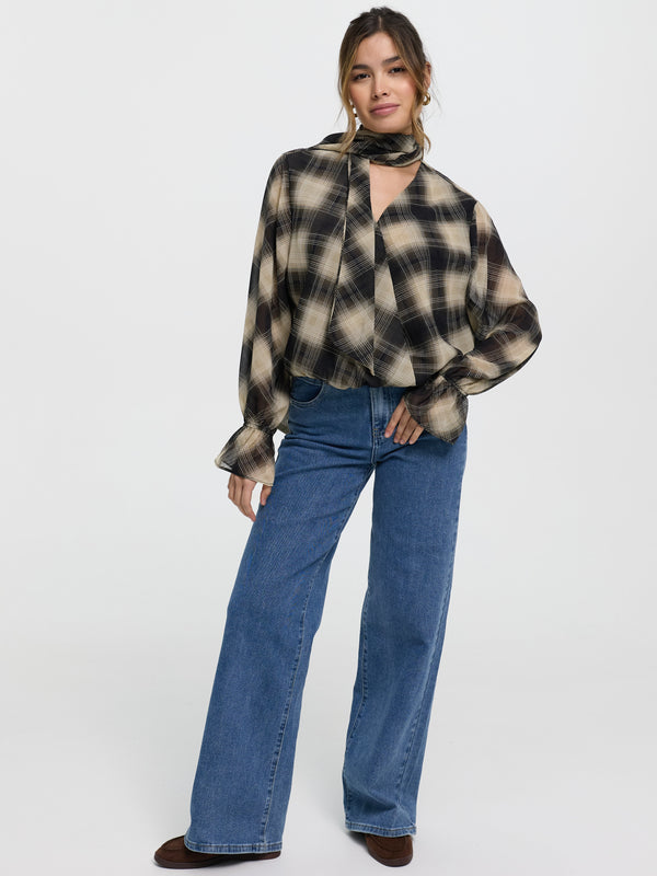 Bluse mit Schleife "Sienna"