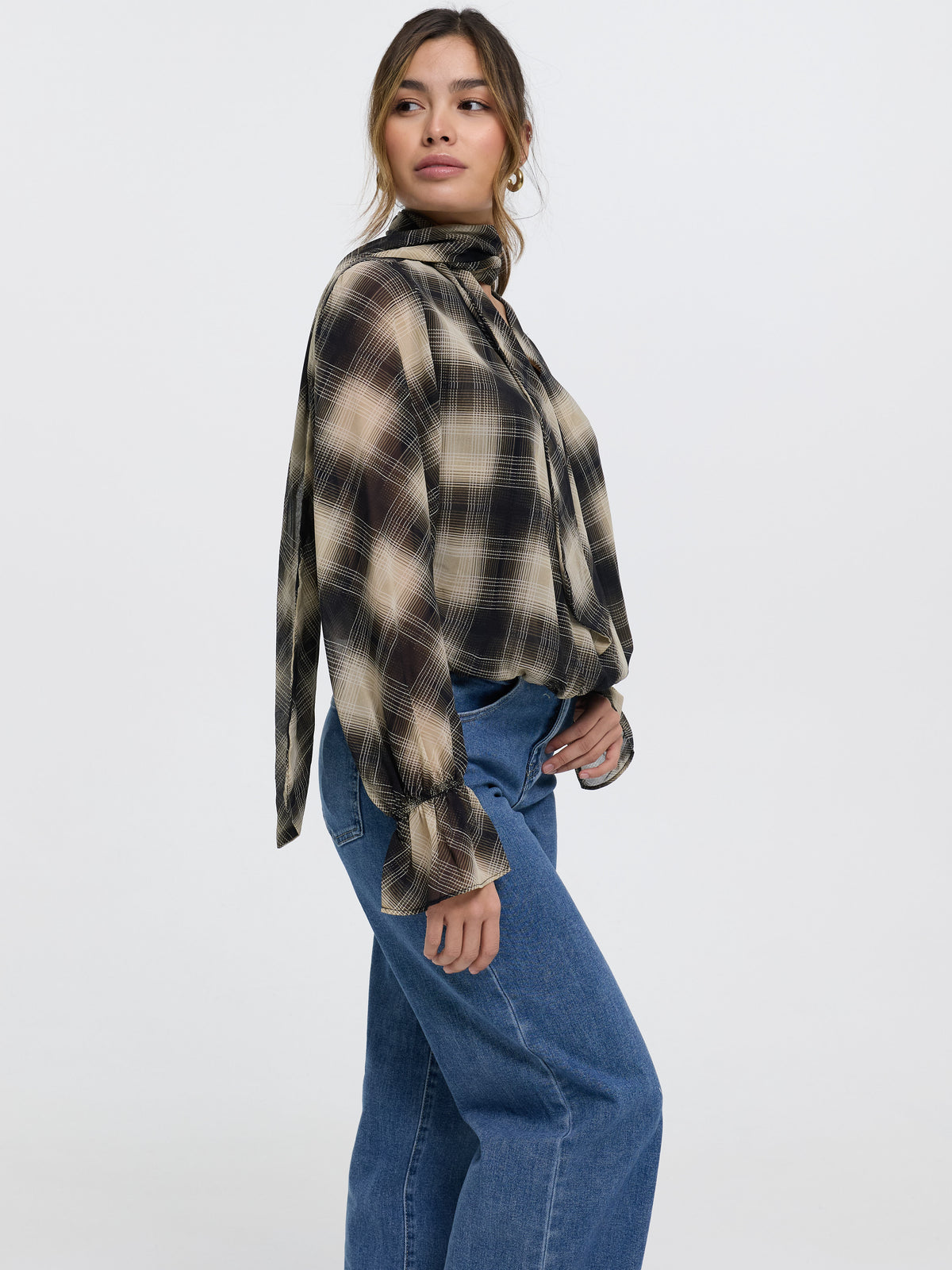 Bluse mit Schleife "Sienna"