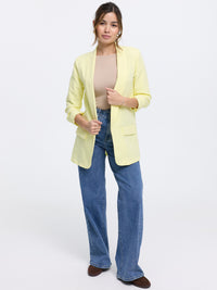 Blazer „Hope“ in Pastellgelb