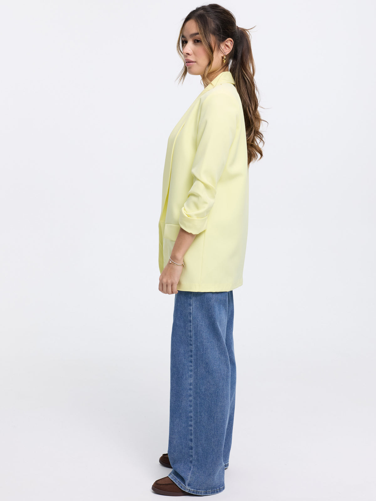 Blazer „Hope“ in Pastellgelb