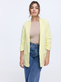 Blazer „Hope“ in Pastellgelb