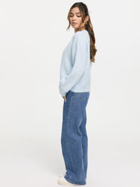 Cardigan "Lea" in Babyblau