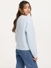 Cardigan "Lea" in Babyblau