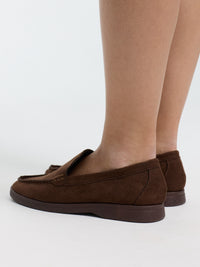 Loafer "Selma" in Braun