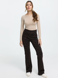 Thermo Schlag-Leggings "Leo" Dunkel