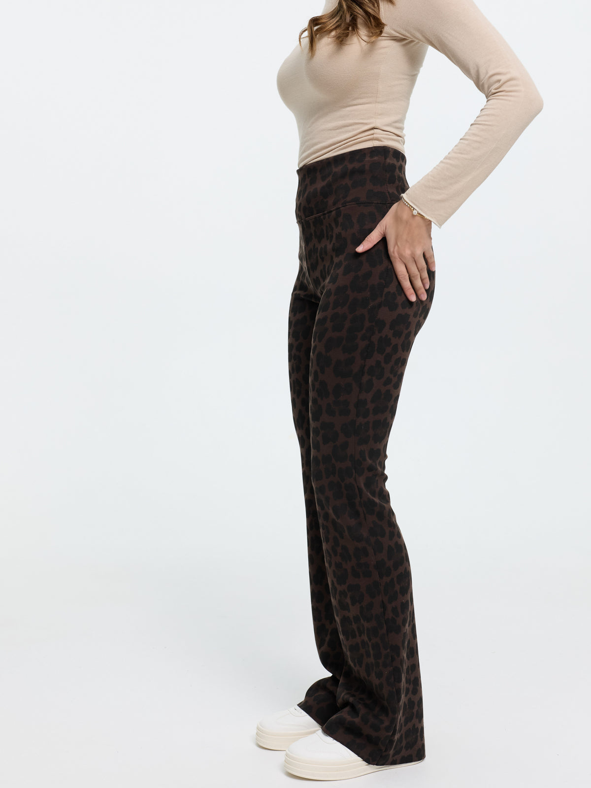 Thermo Schlag-Leggings "Leo" Dunkel