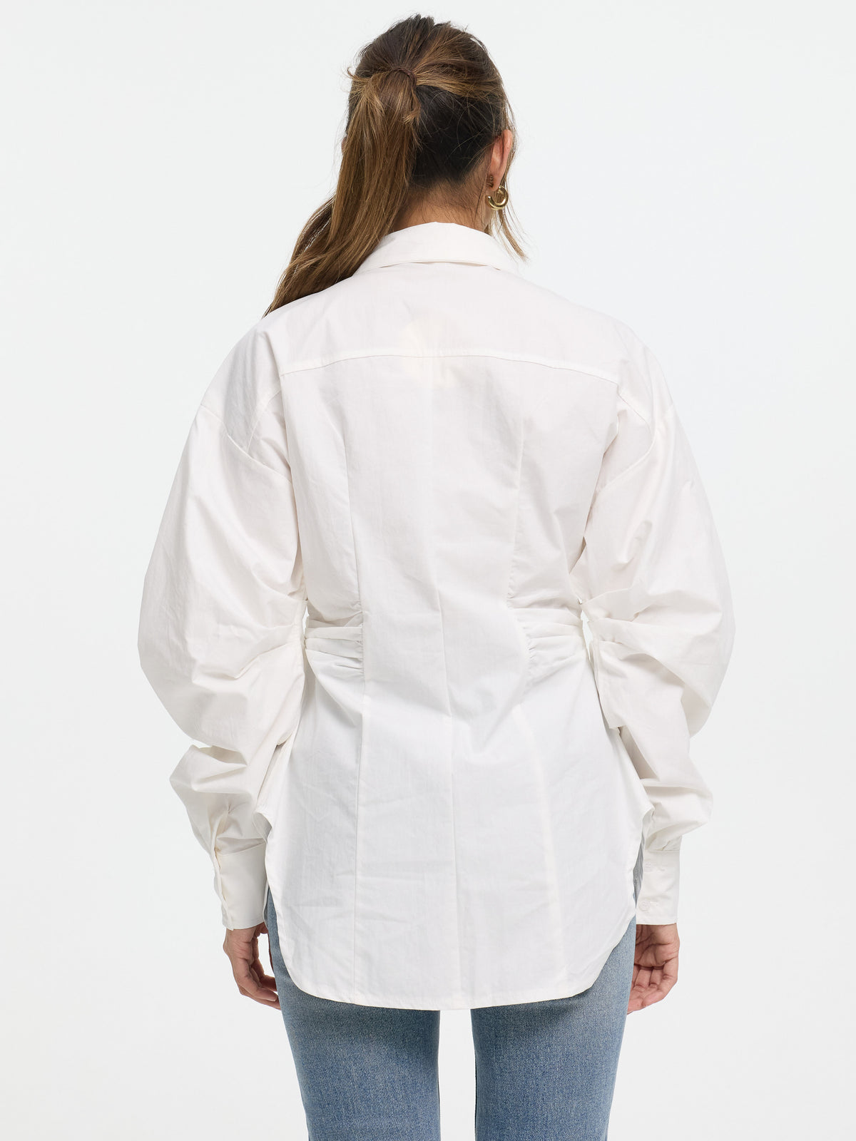 Bluse "Elara" in Weiß