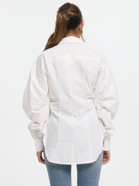 Bluse "Elara" in Weiß