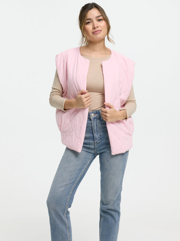 Weste "Leana" in Rosa