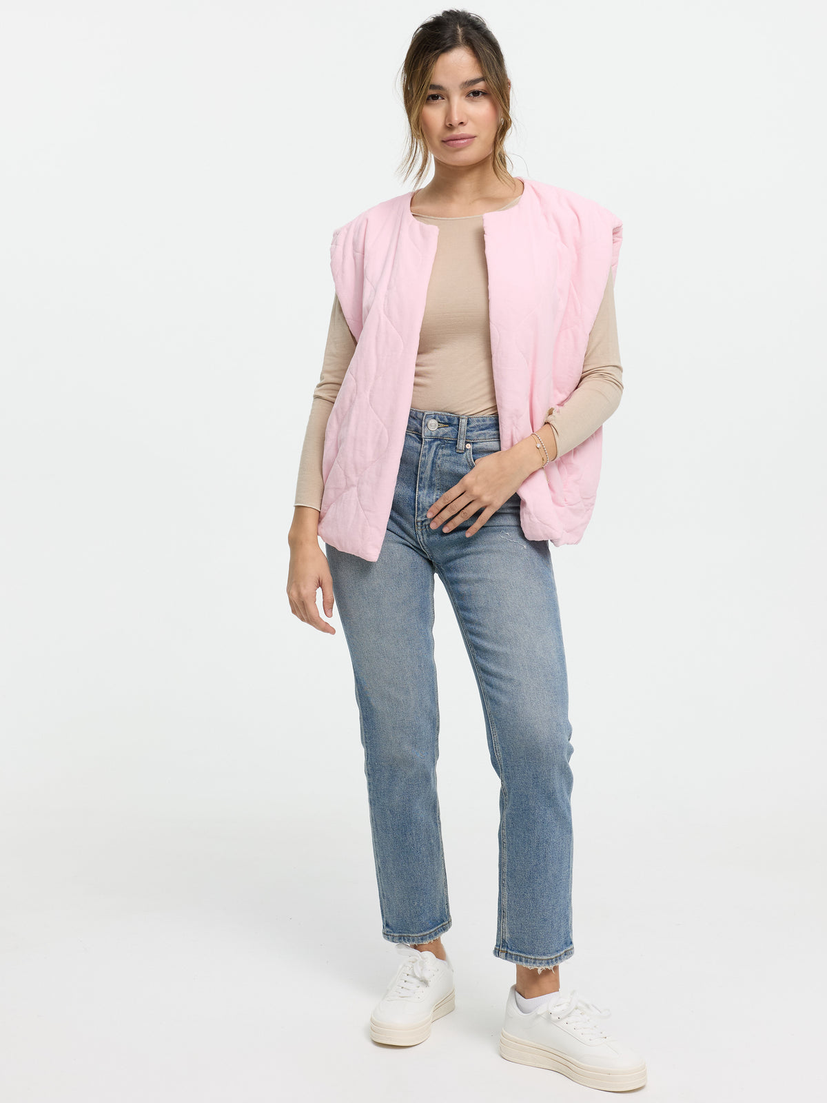 Weste "Leana" in Rosa