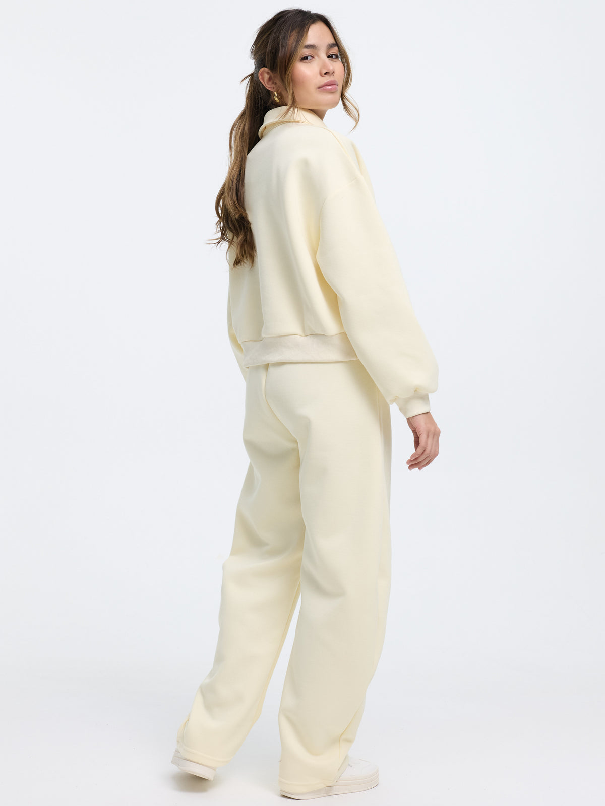 Jogger Polo-Shirt "Nora" in Gelb