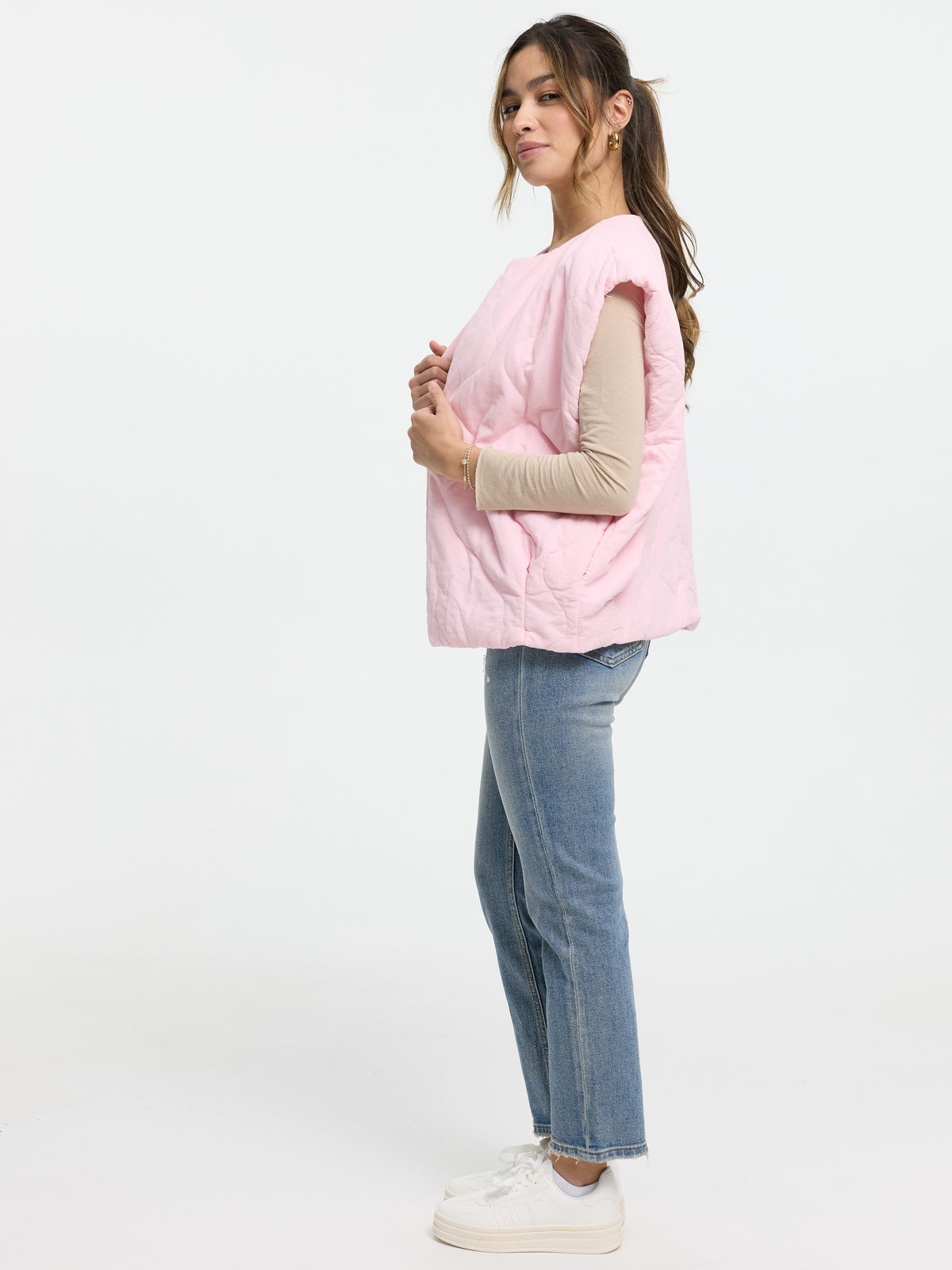 Weste "Leana" in Rosa