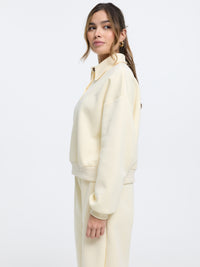 Jogger Polo-Shirt "Nora" in Gelb