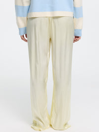 Satinhose „Sydney“ in Pastel Yellow