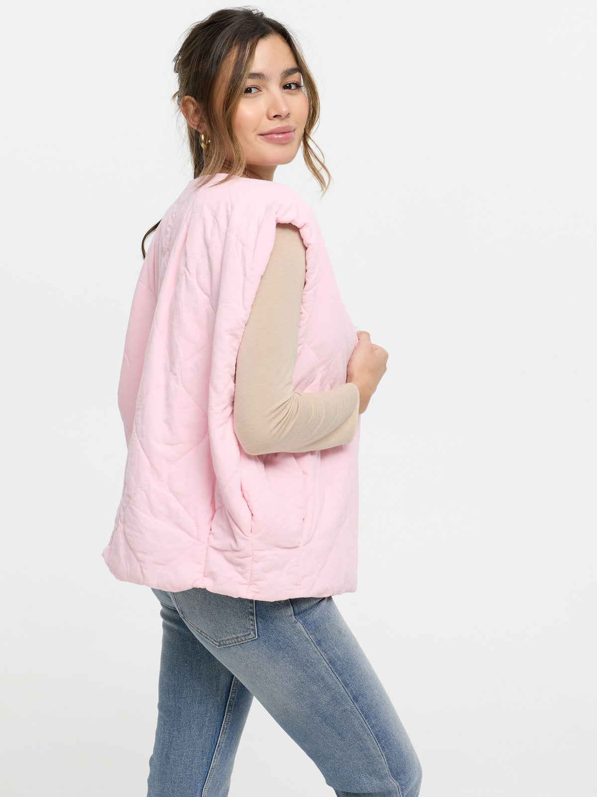 Weste "Leana" in Rosa
