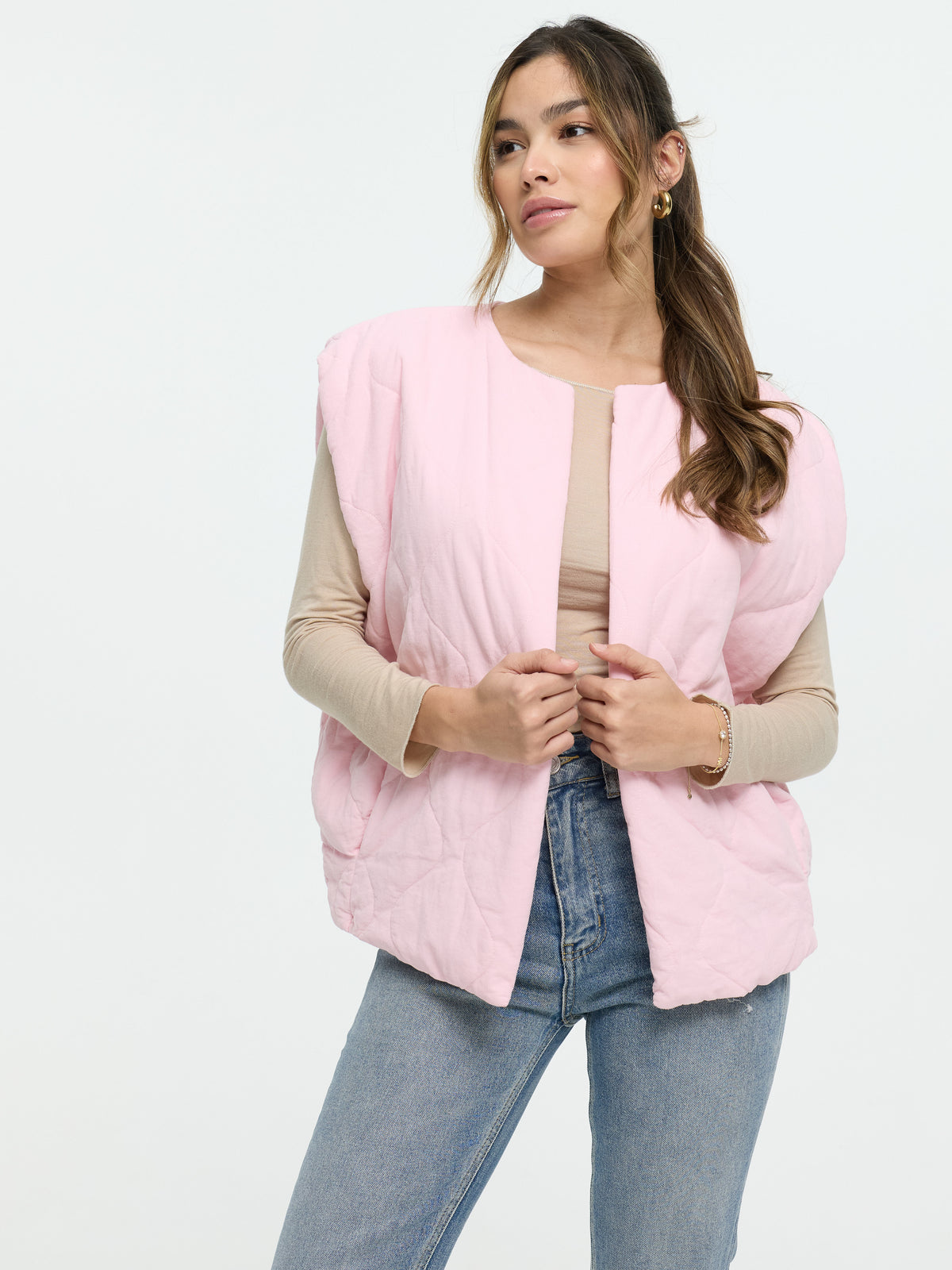 Weste "Leana" in Rosa