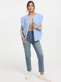 Weste "Leana" in Babyblau