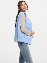 Weste "Leana" in Babyblau