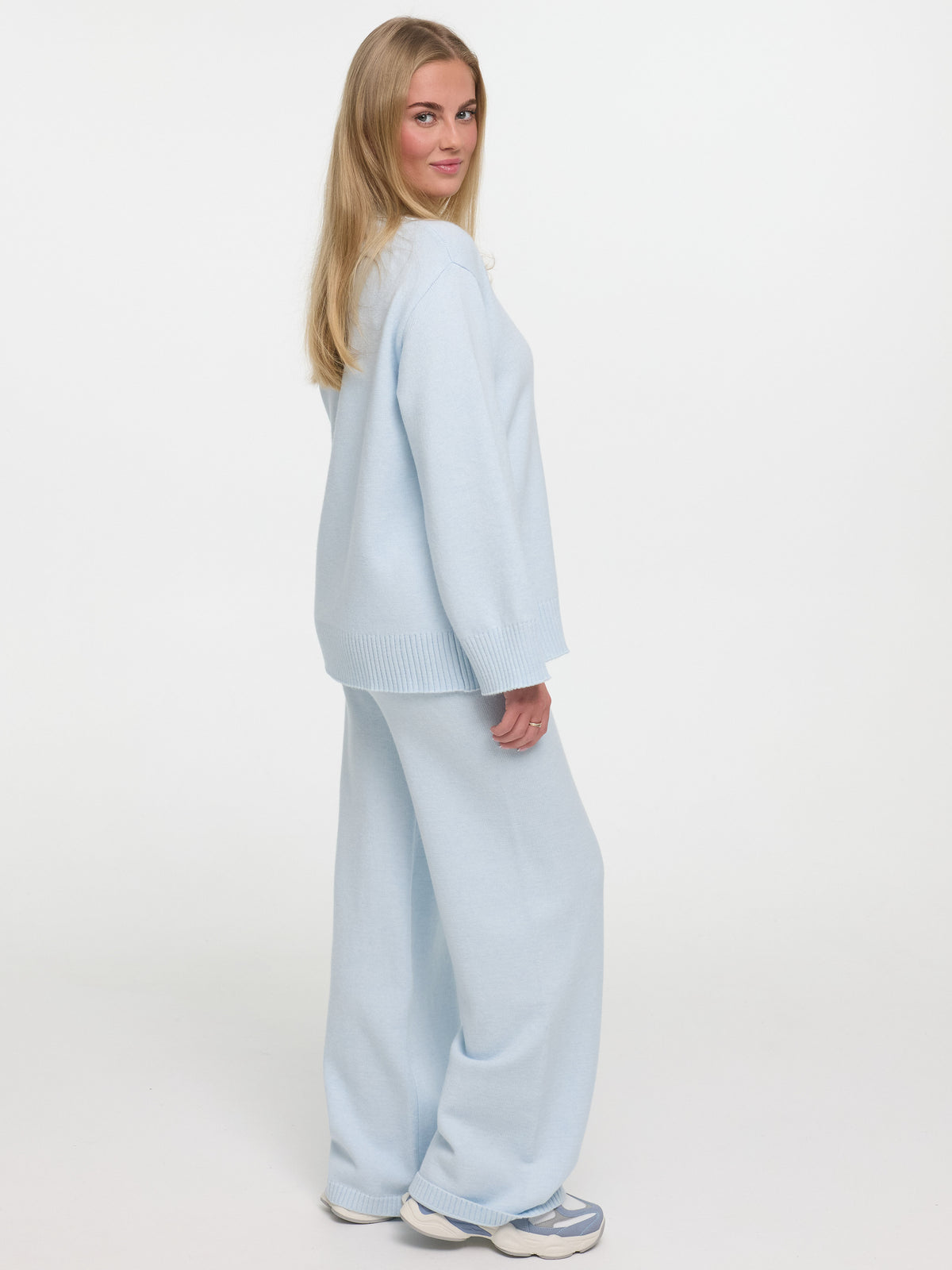 Strick Pullover "Ruby" in Blau