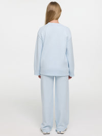 Strick Pullover "Ruby" in Blau