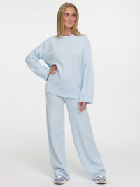 Strick Pullover "Ruby" in Blau