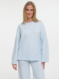 Strick Pullover "Ruby" in Blau