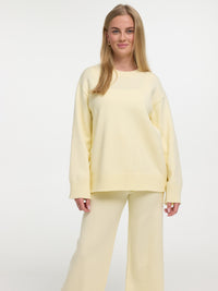 Strick Pullover "Ruby" in Gelb