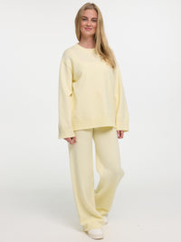 Strick Pullover "Ruby" in Gelb