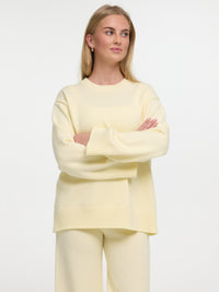 Strick Pullover "Ruby" in Gelb