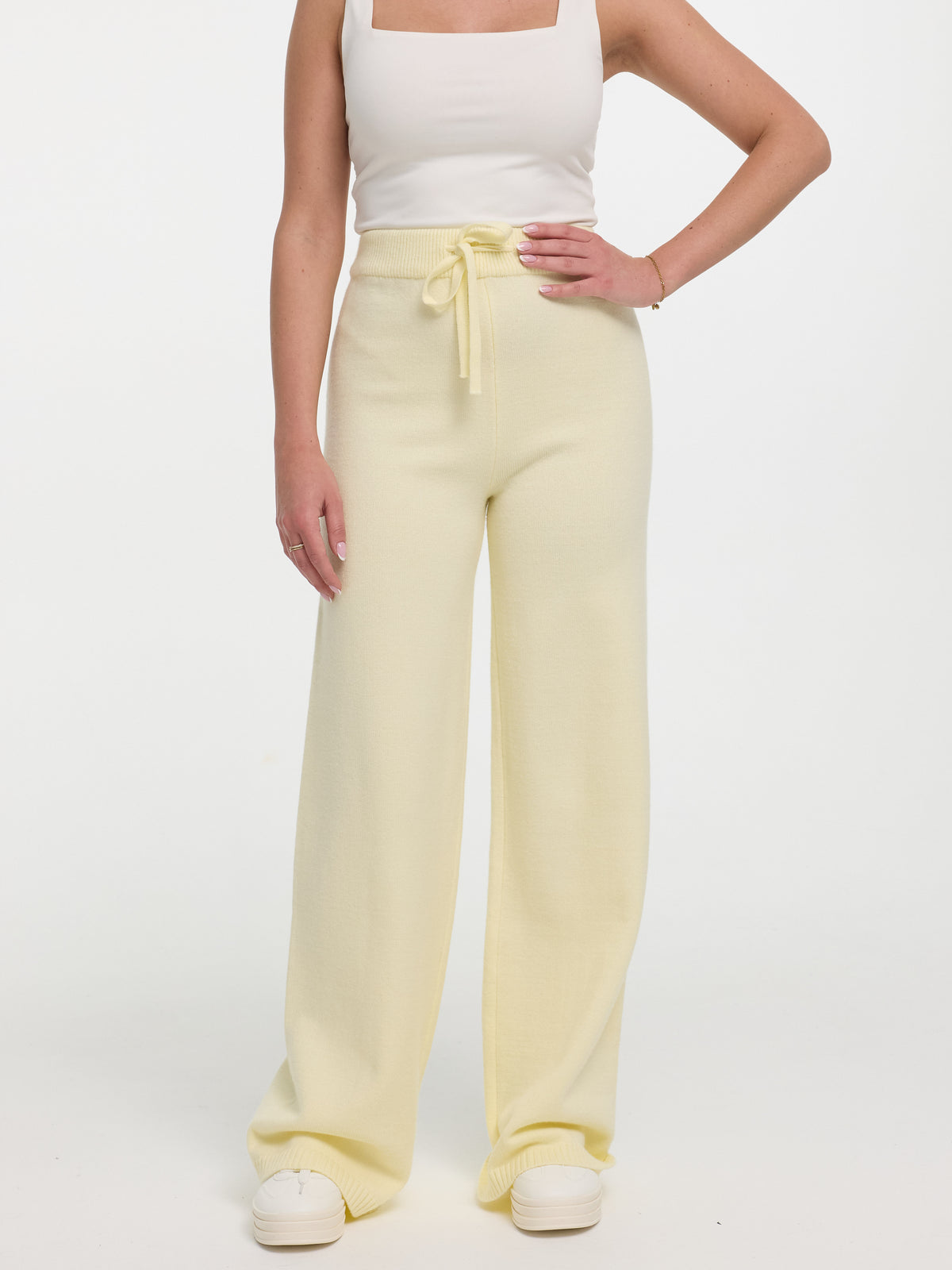 Strickhose "Ruby" in Gelb